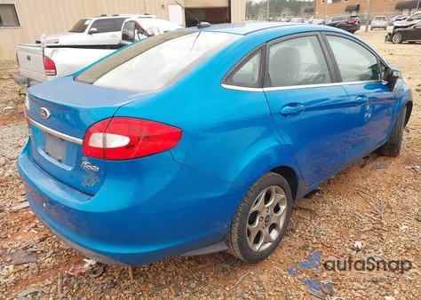 2012 Ford Fiesta Sel из США, поврежденный, VIN 3FADP4CJ1CM204466